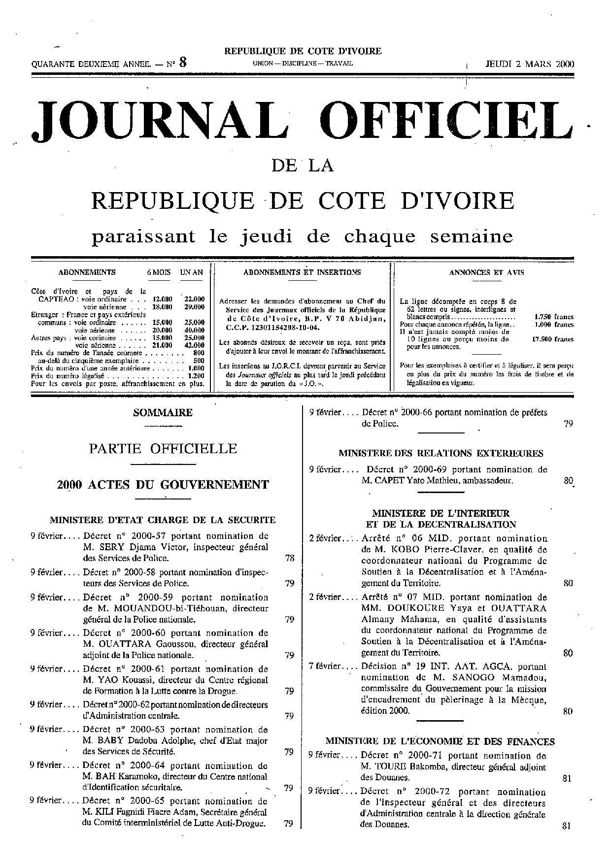 JO 2000-008