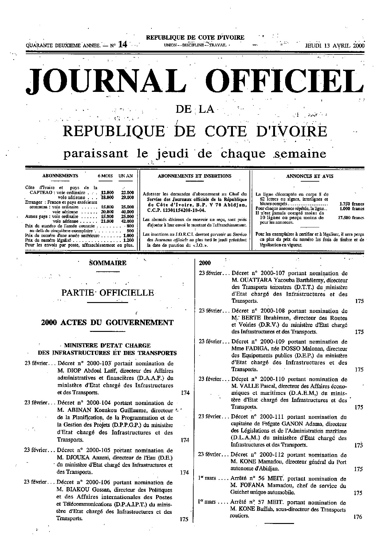 JO 2000-014