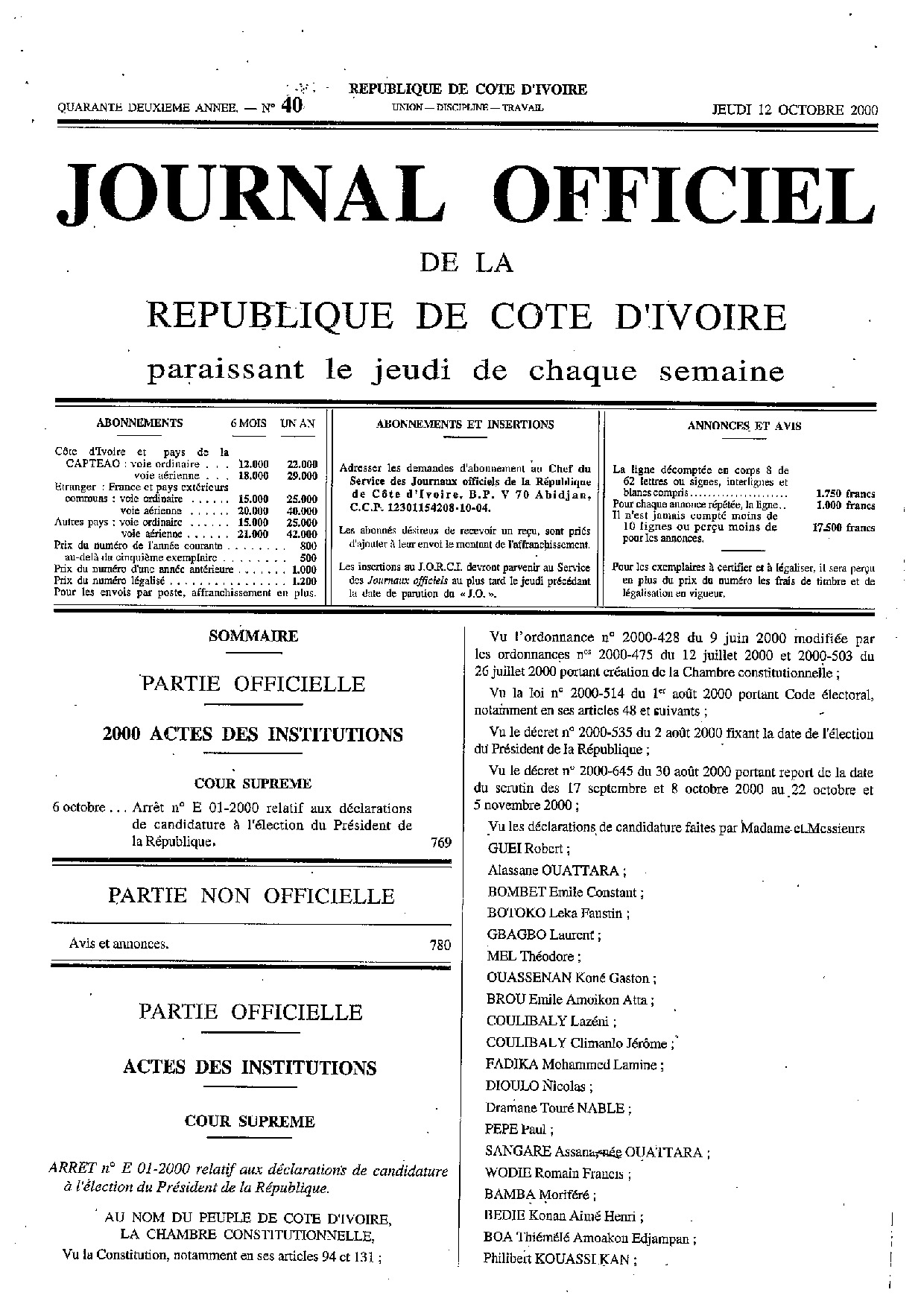 JO 2000-040