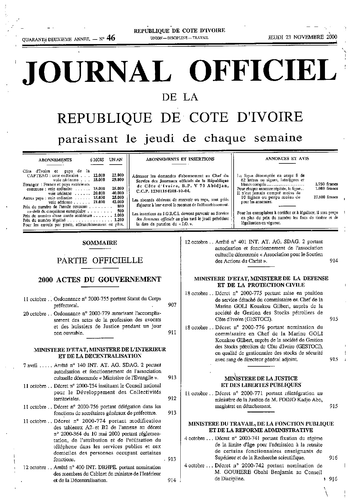JO 2000-046