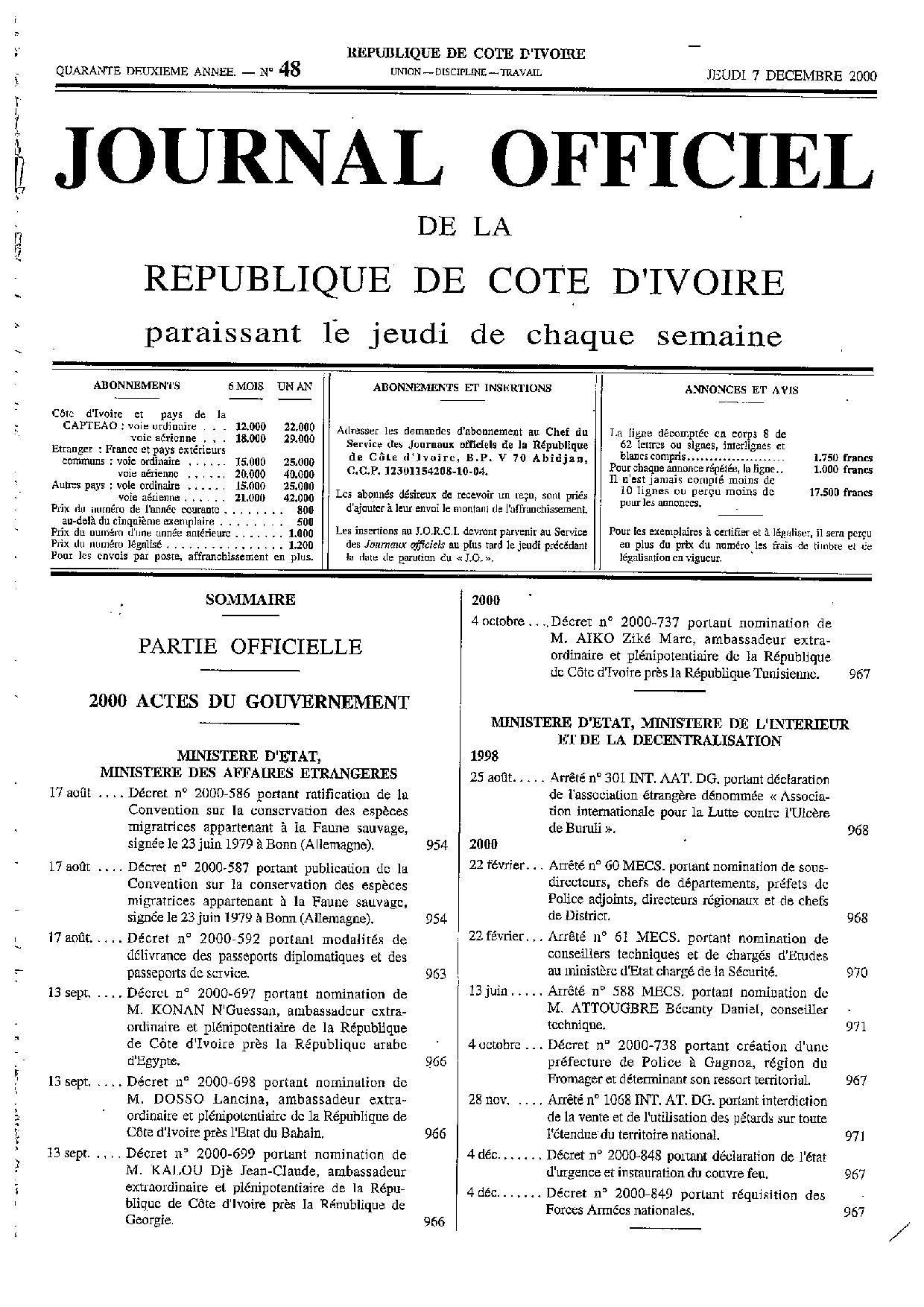 JO 2000-048