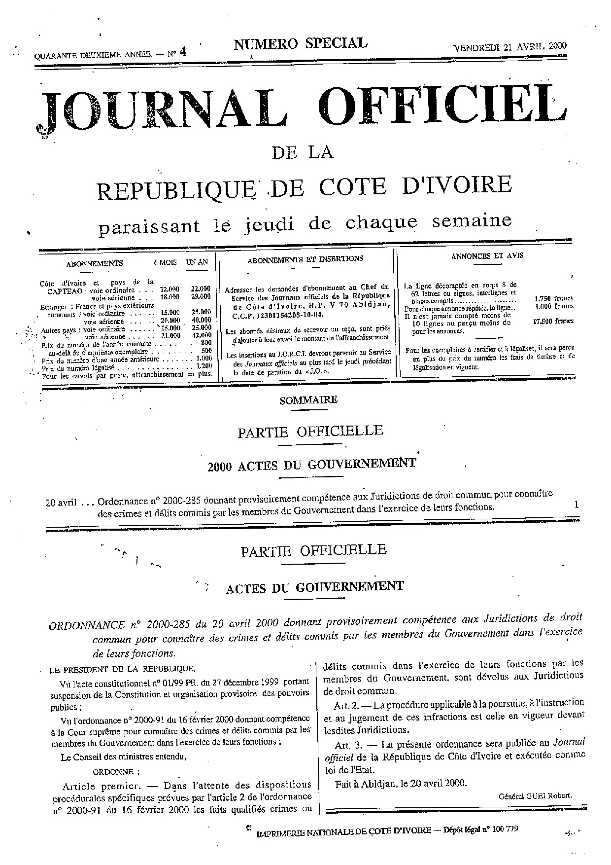 JO 2000-004