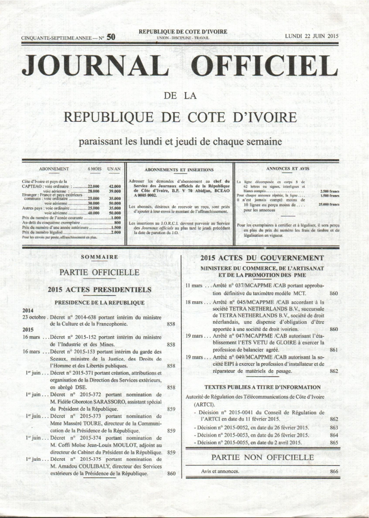 JO 2015-050