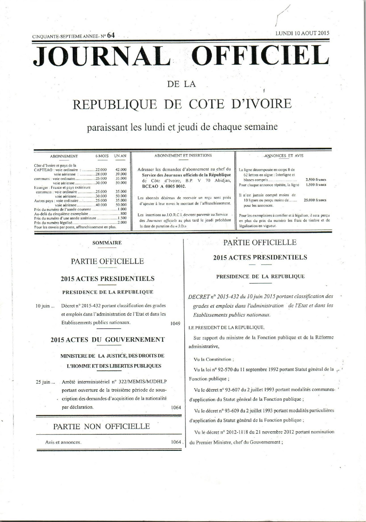 JO 2015-064