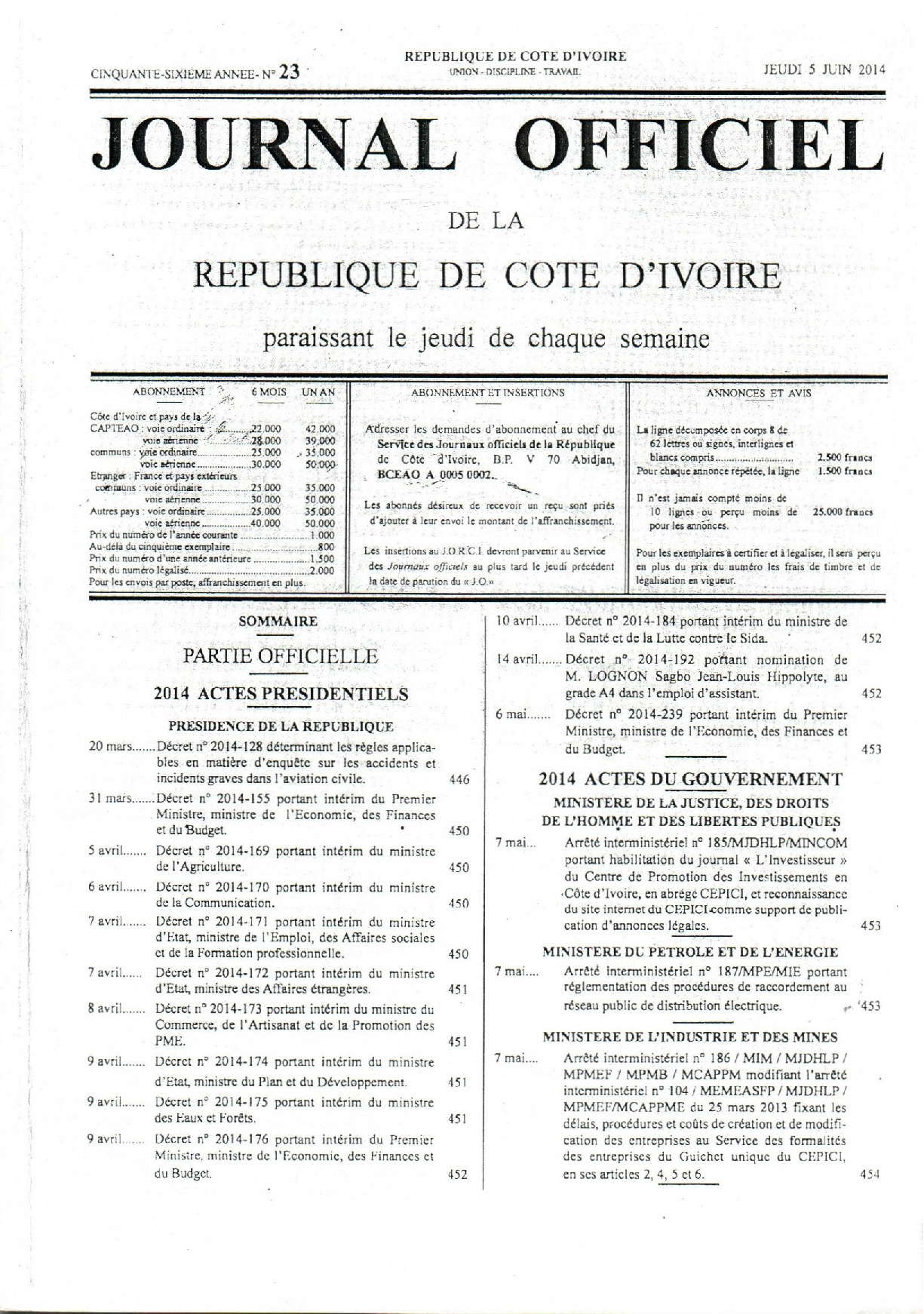 JO 2014-023