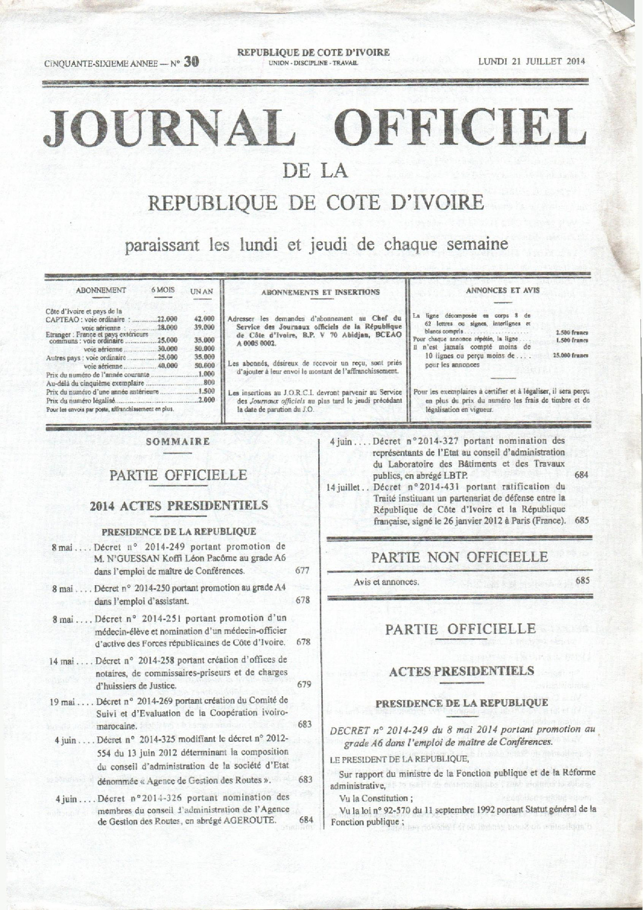 JO 2014-030