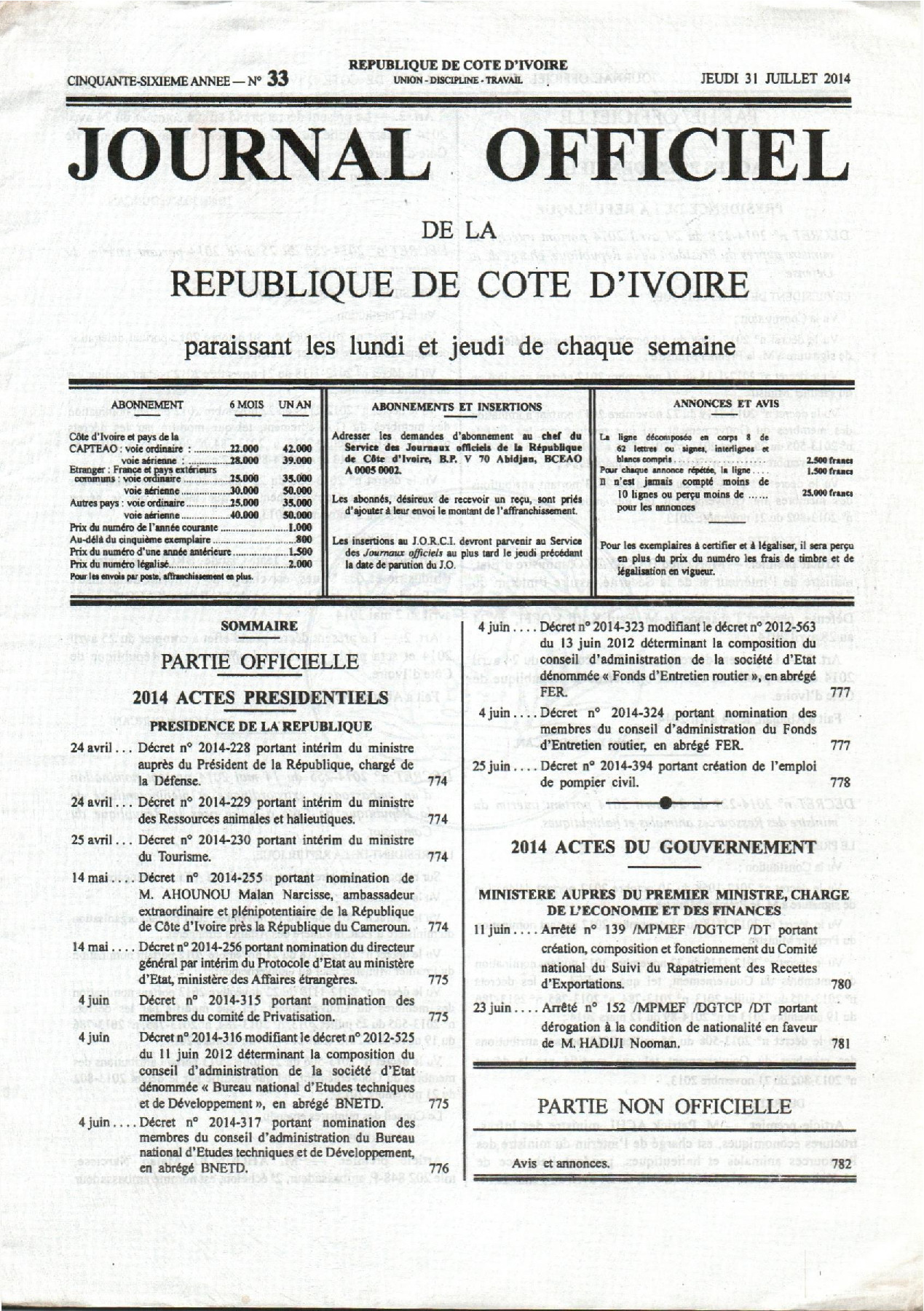 JO 2014-033