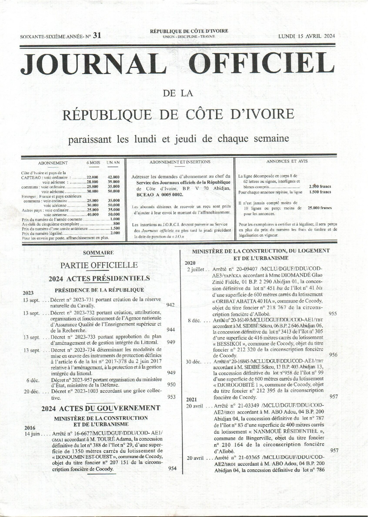 JO 2024-031