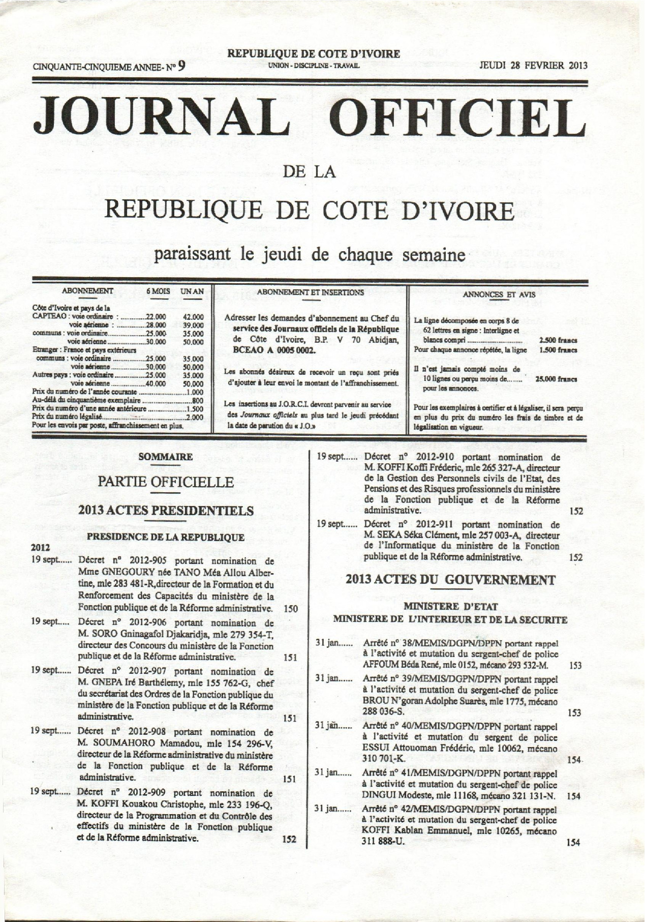 JO 2013-009