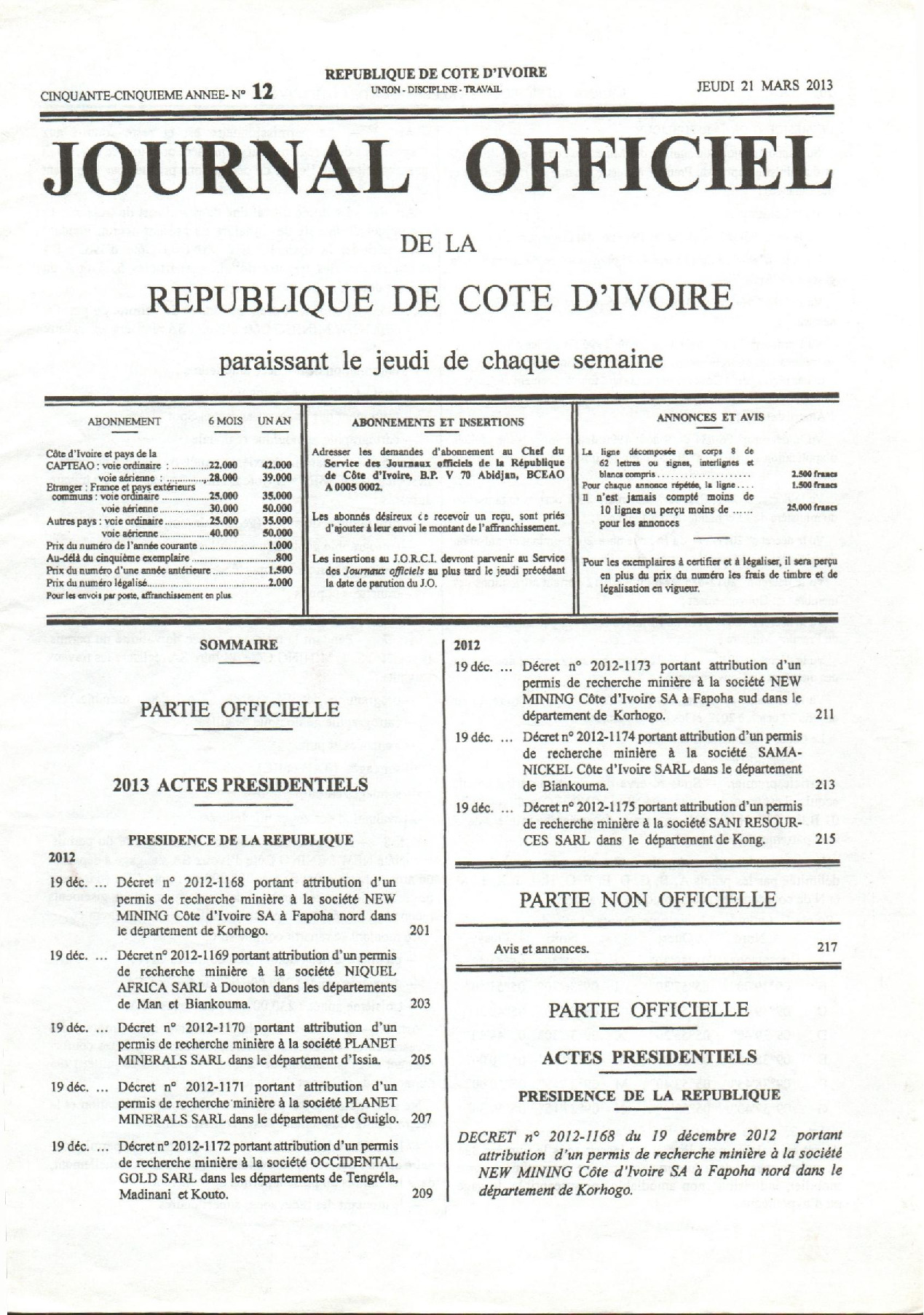 JO 2013-012