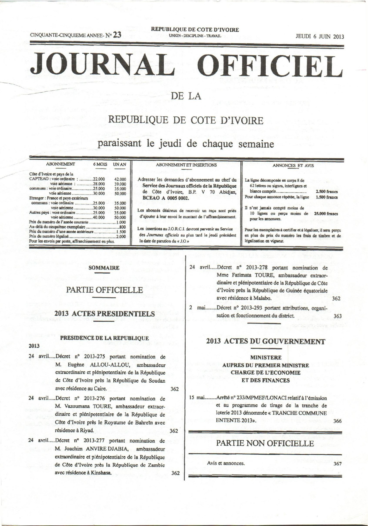 JO 2013-023