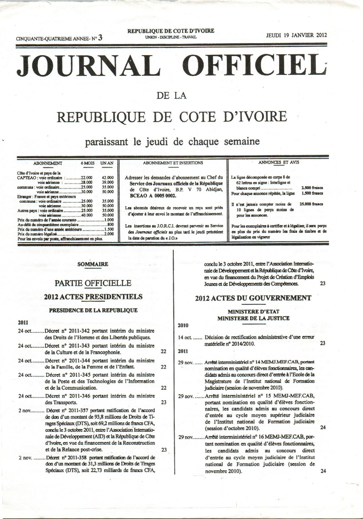 JO 2012-003