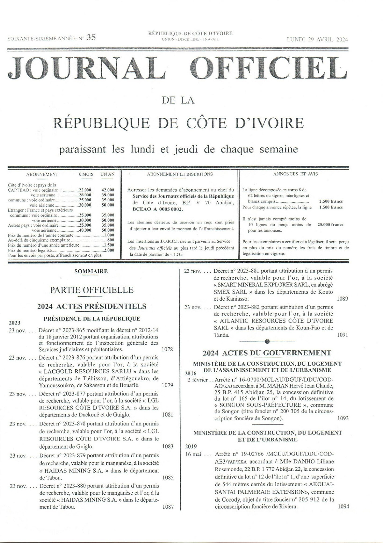 JO 2024-035