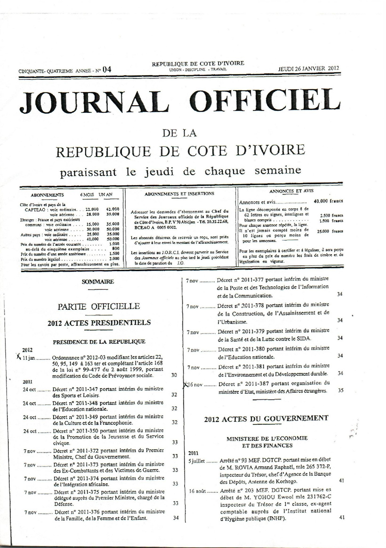 JO 2012-004