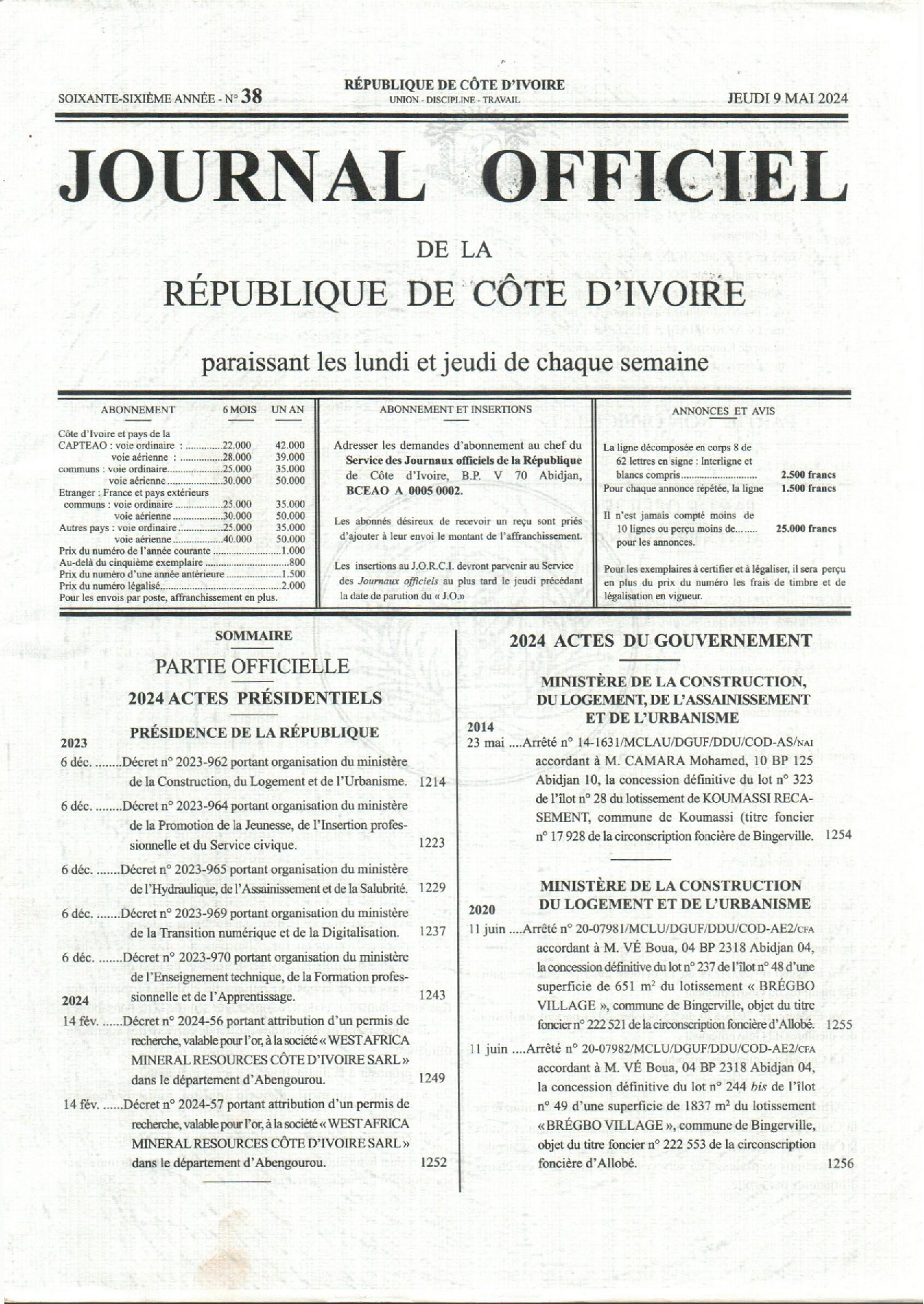 JO 2024-038