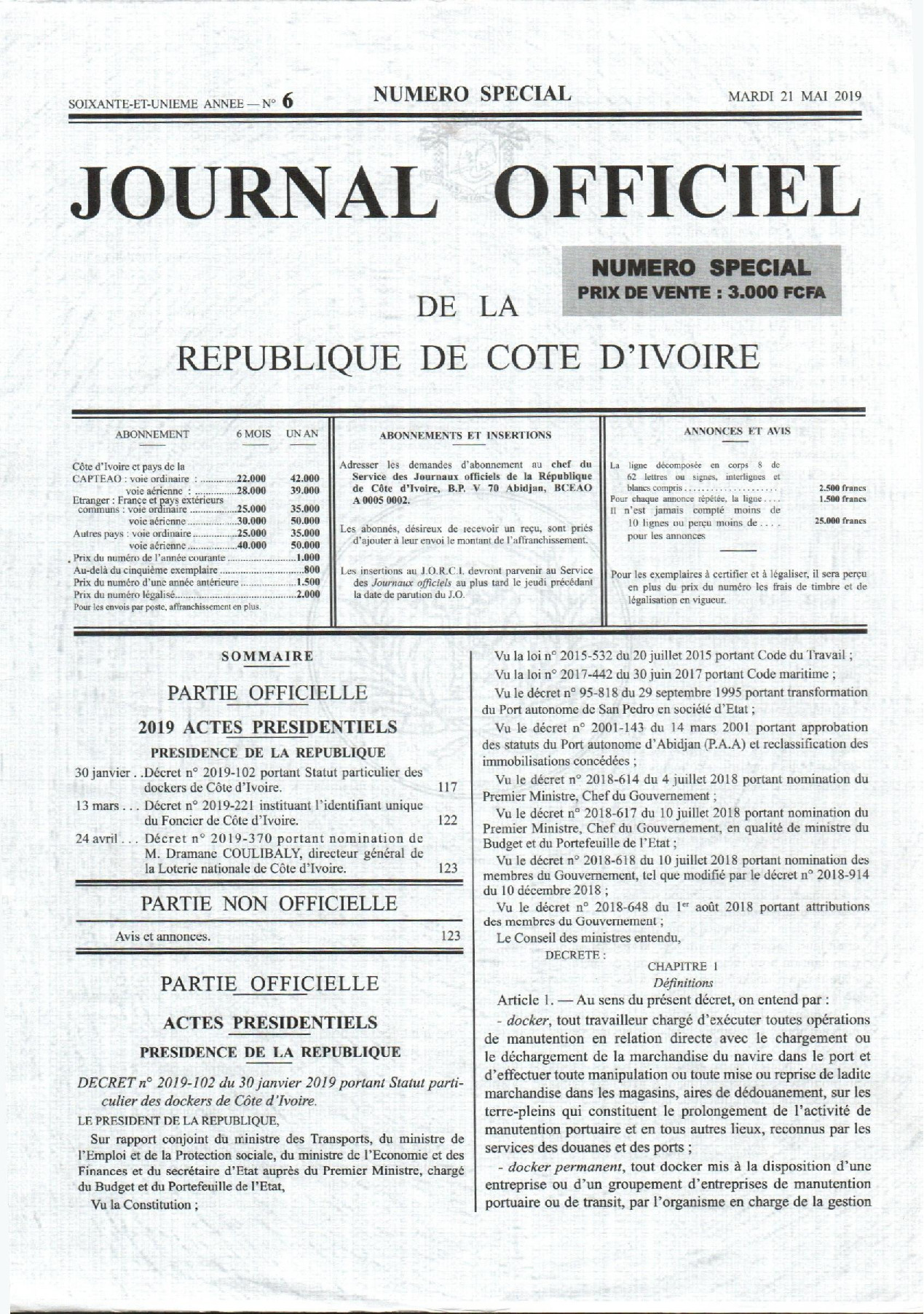 JO 2019-006