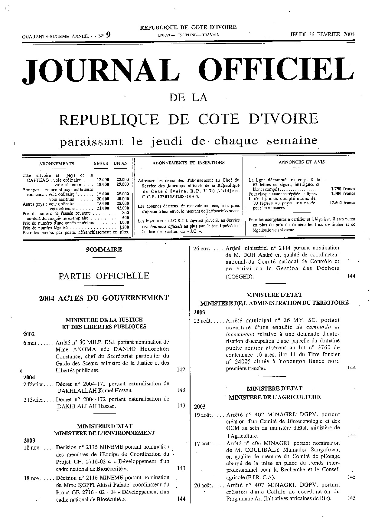 JO 2004-009