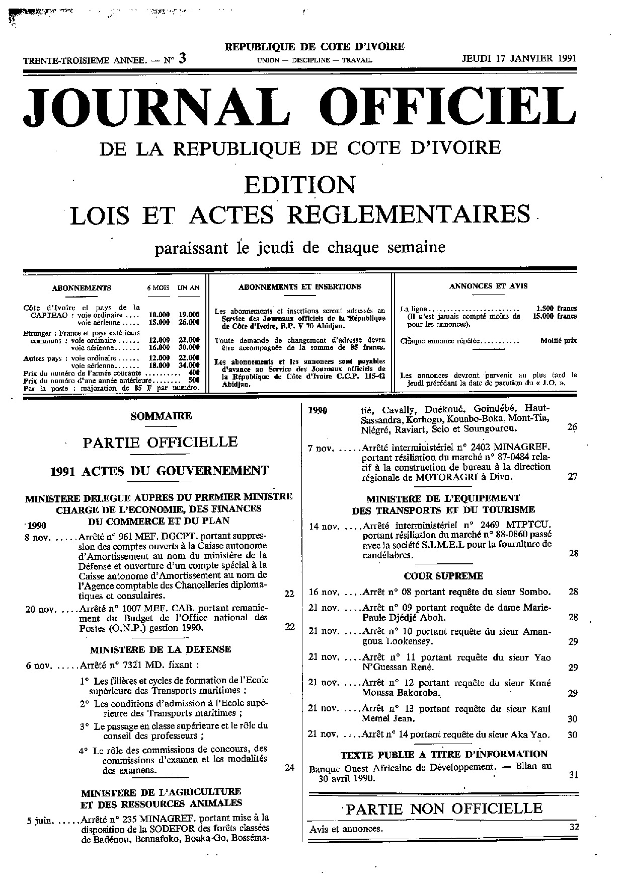 JO 1991-003