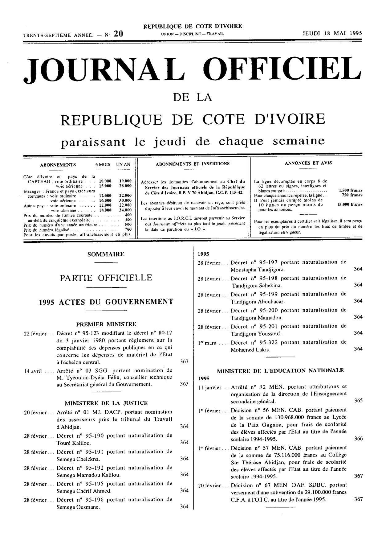 JO 1995-020