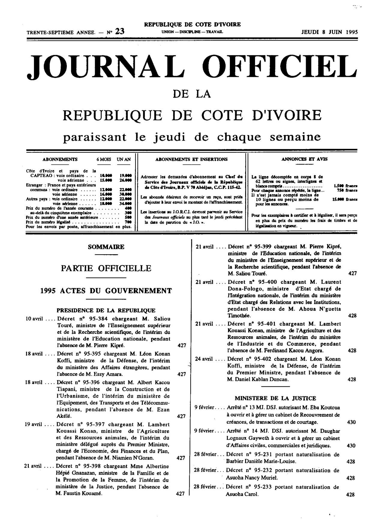 JO 1995-023