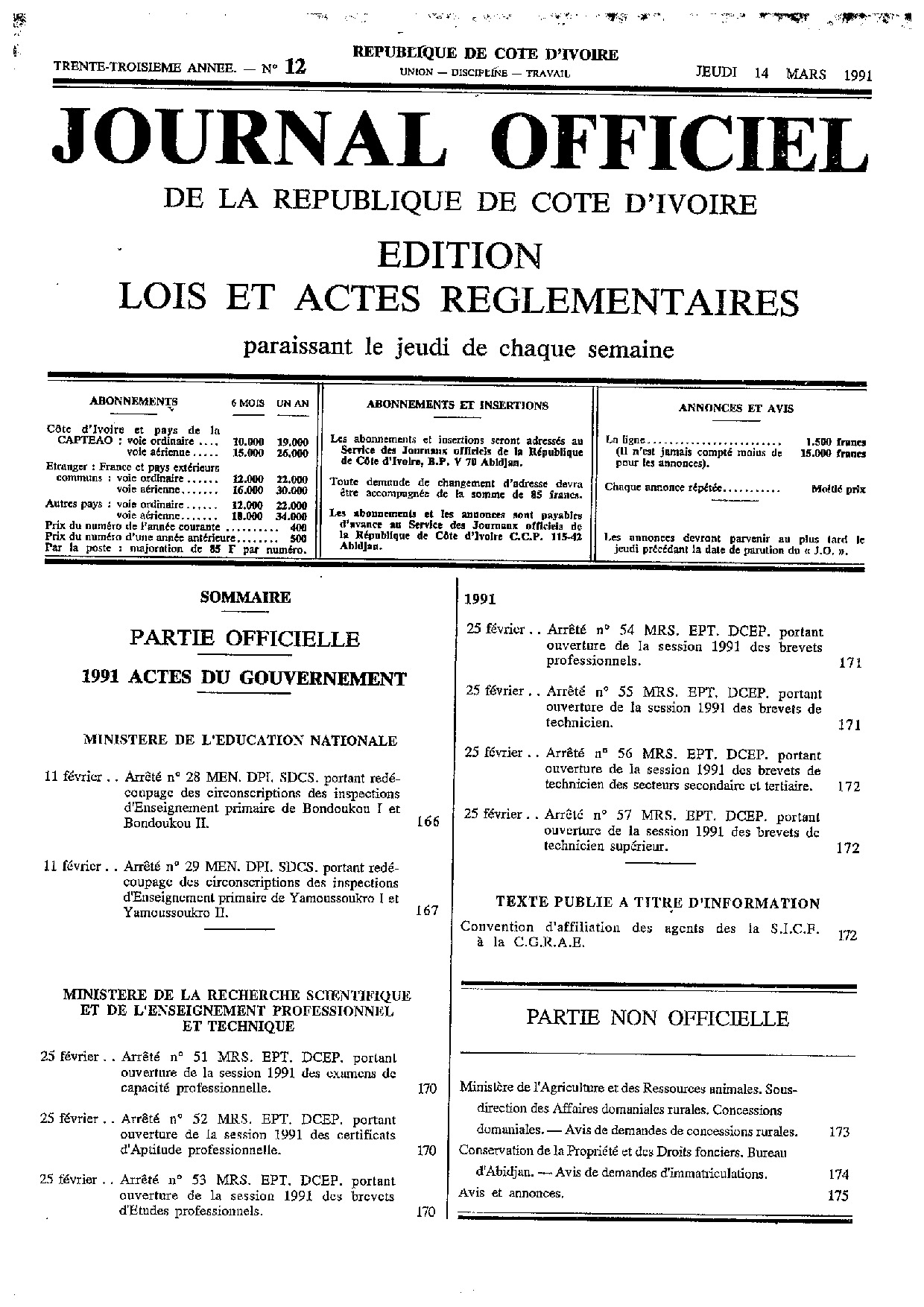 JO 1991-012