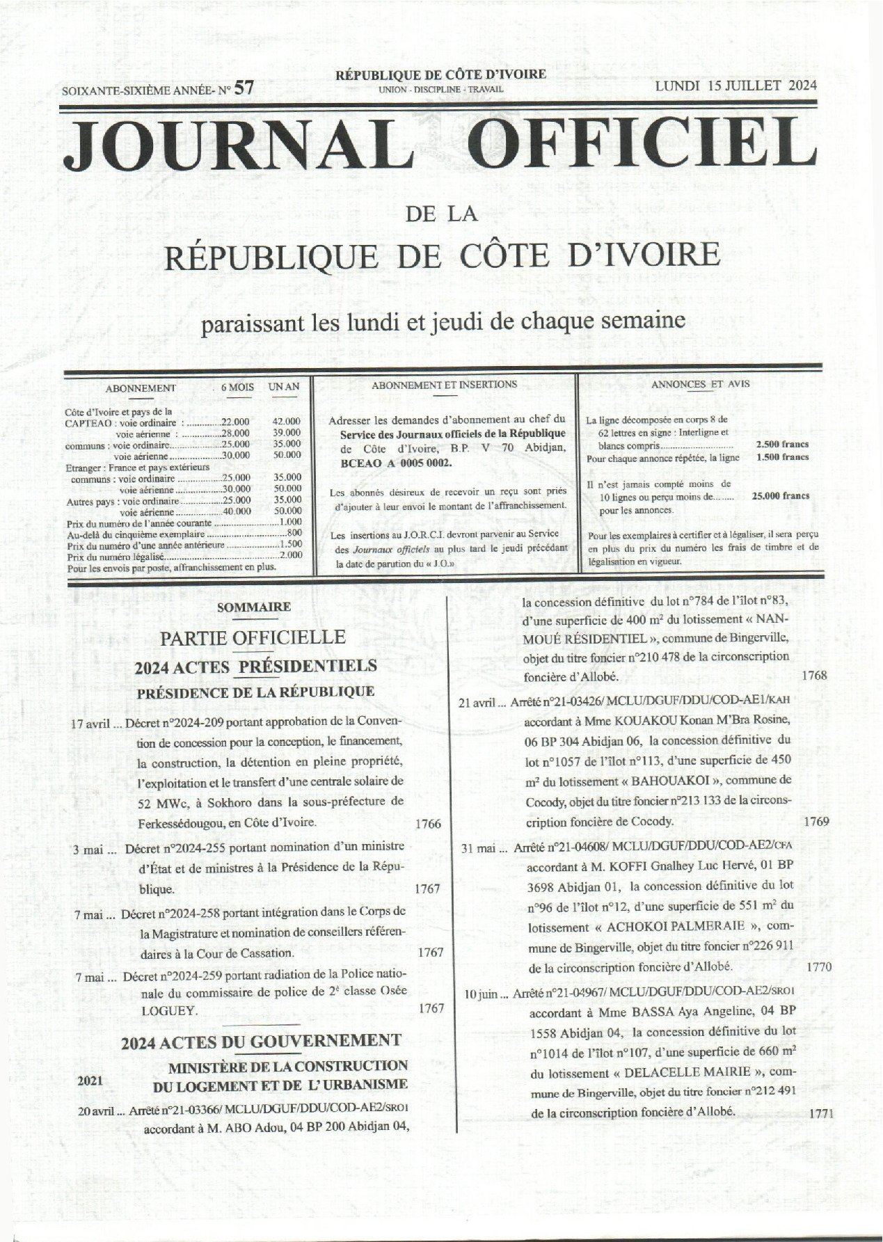 JO 2024-057