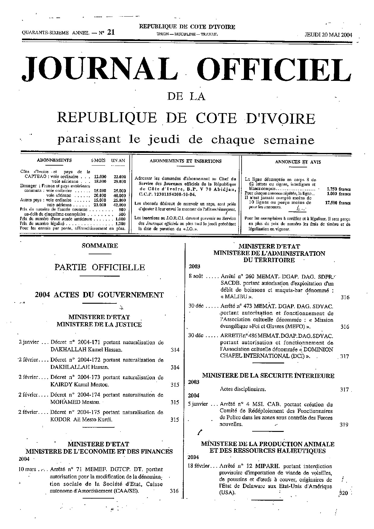 JO 2004-021