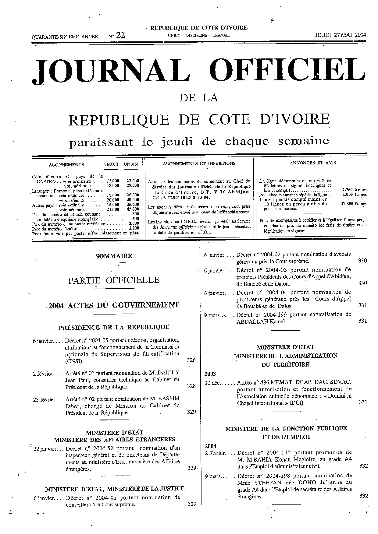 JO 2004-022