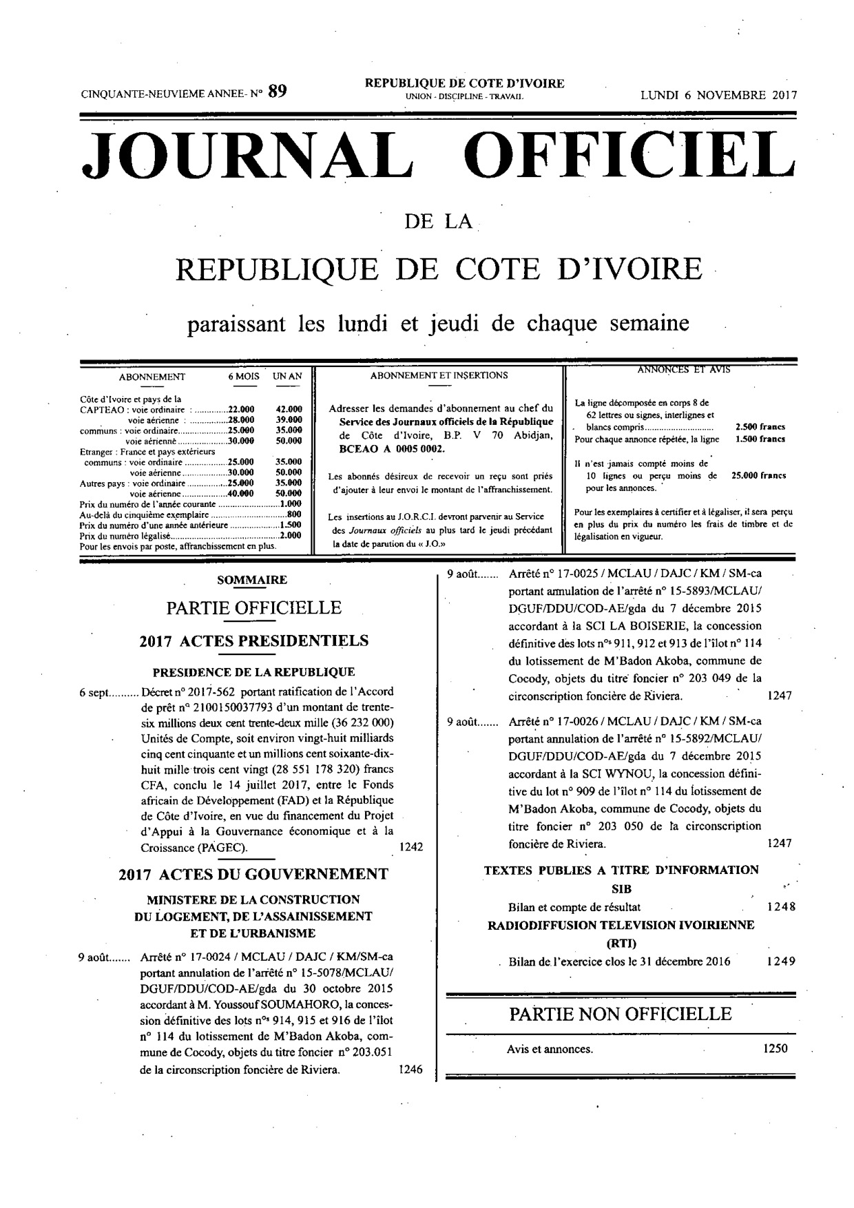 JO 2017-089