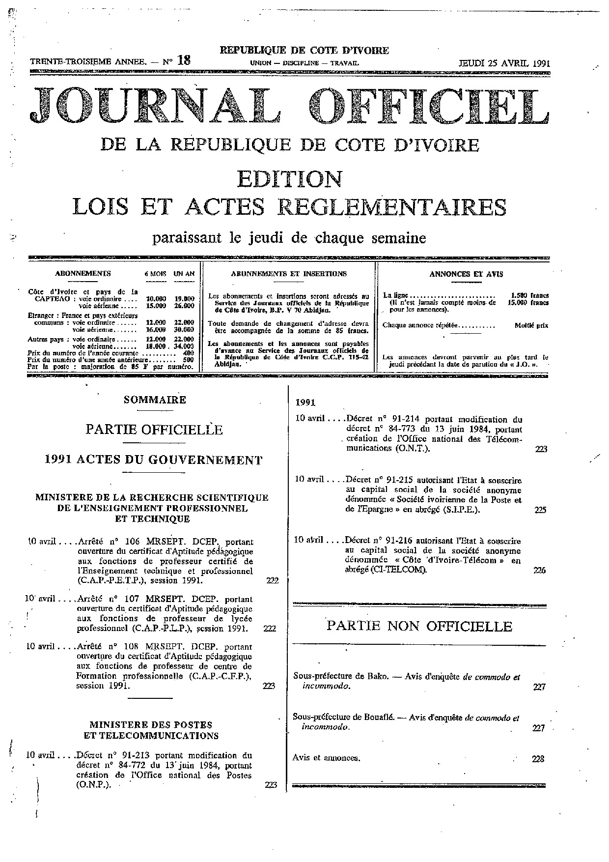 JO 1991-018