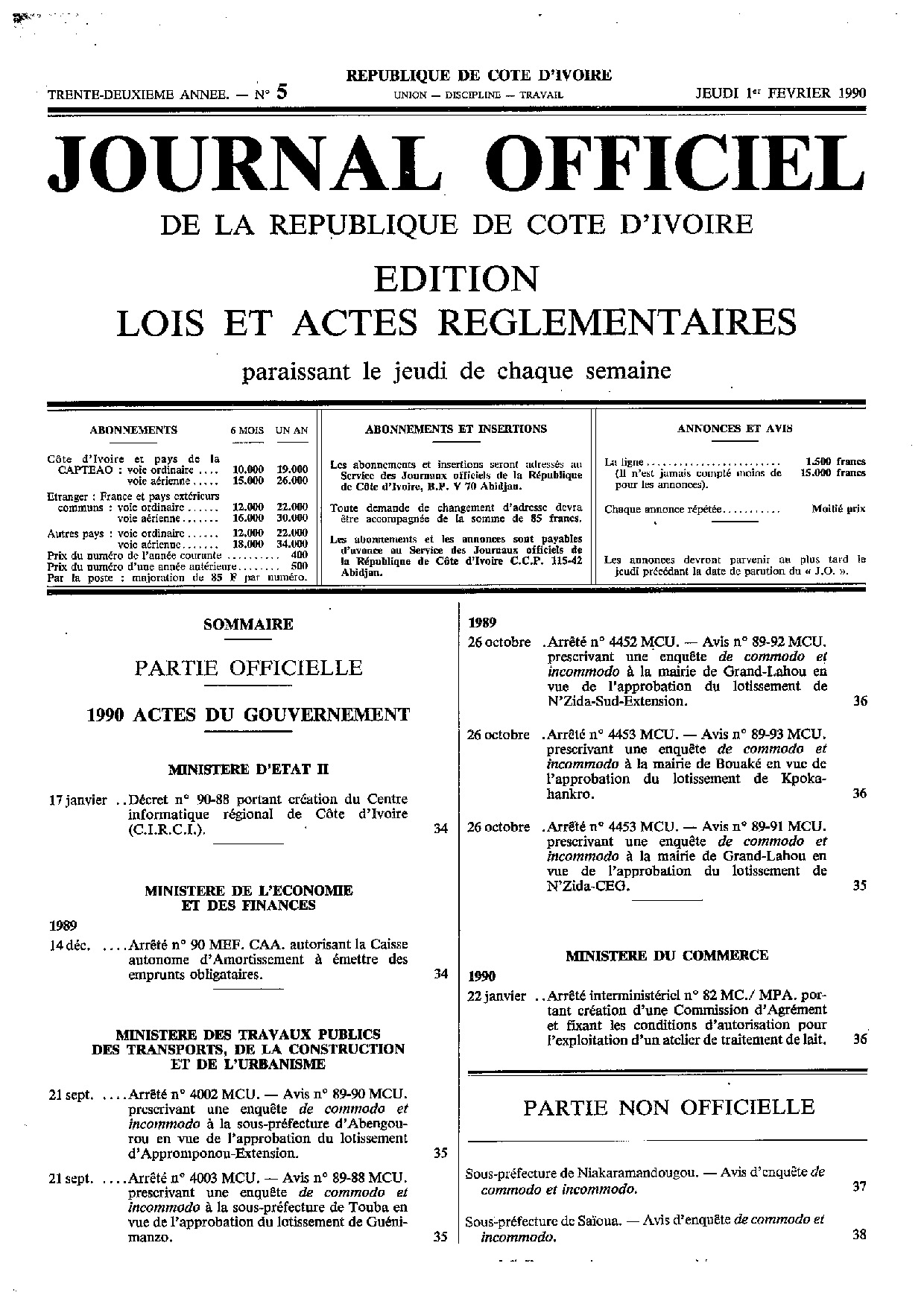 JO 1990-005