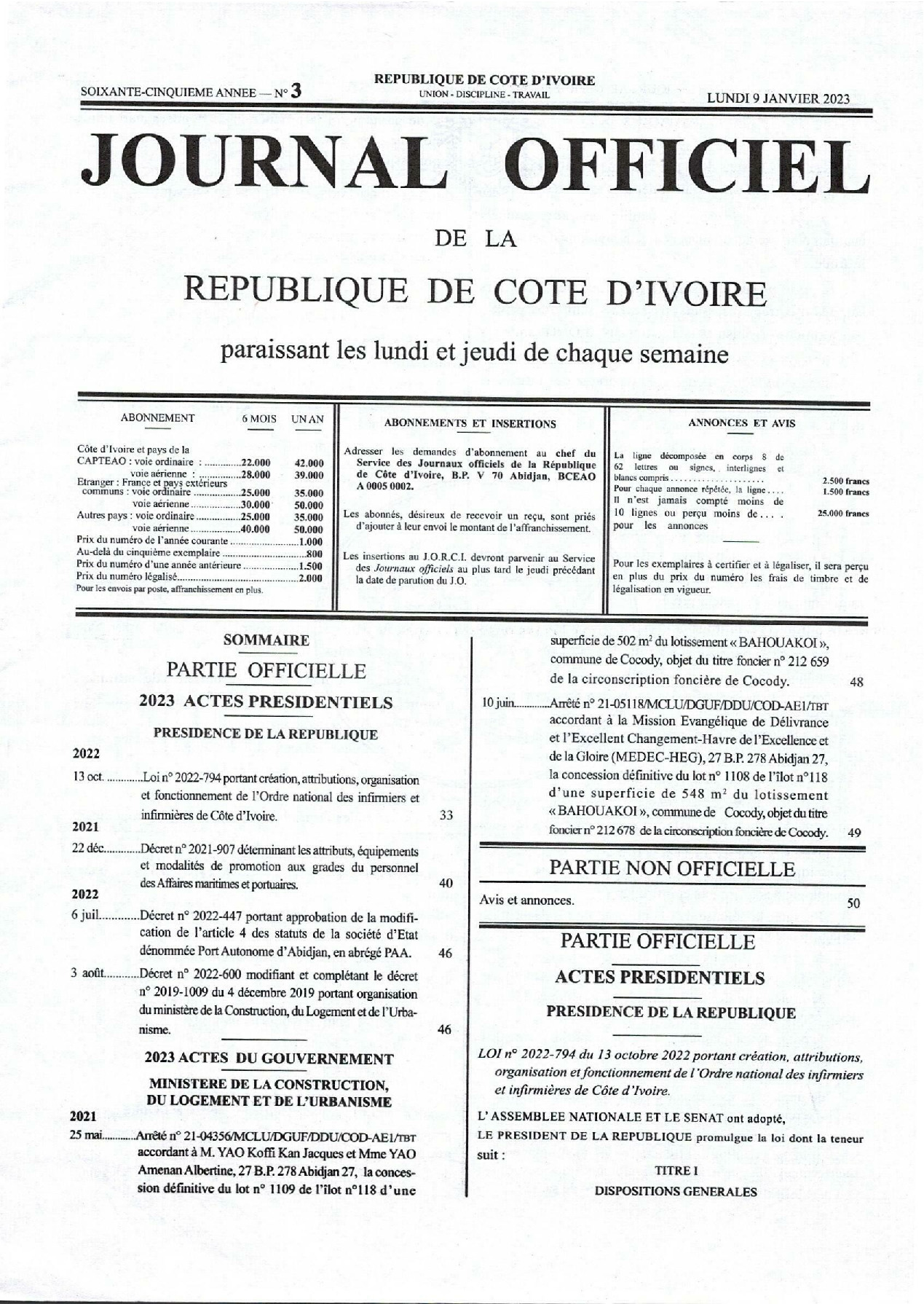 JO 2023-003