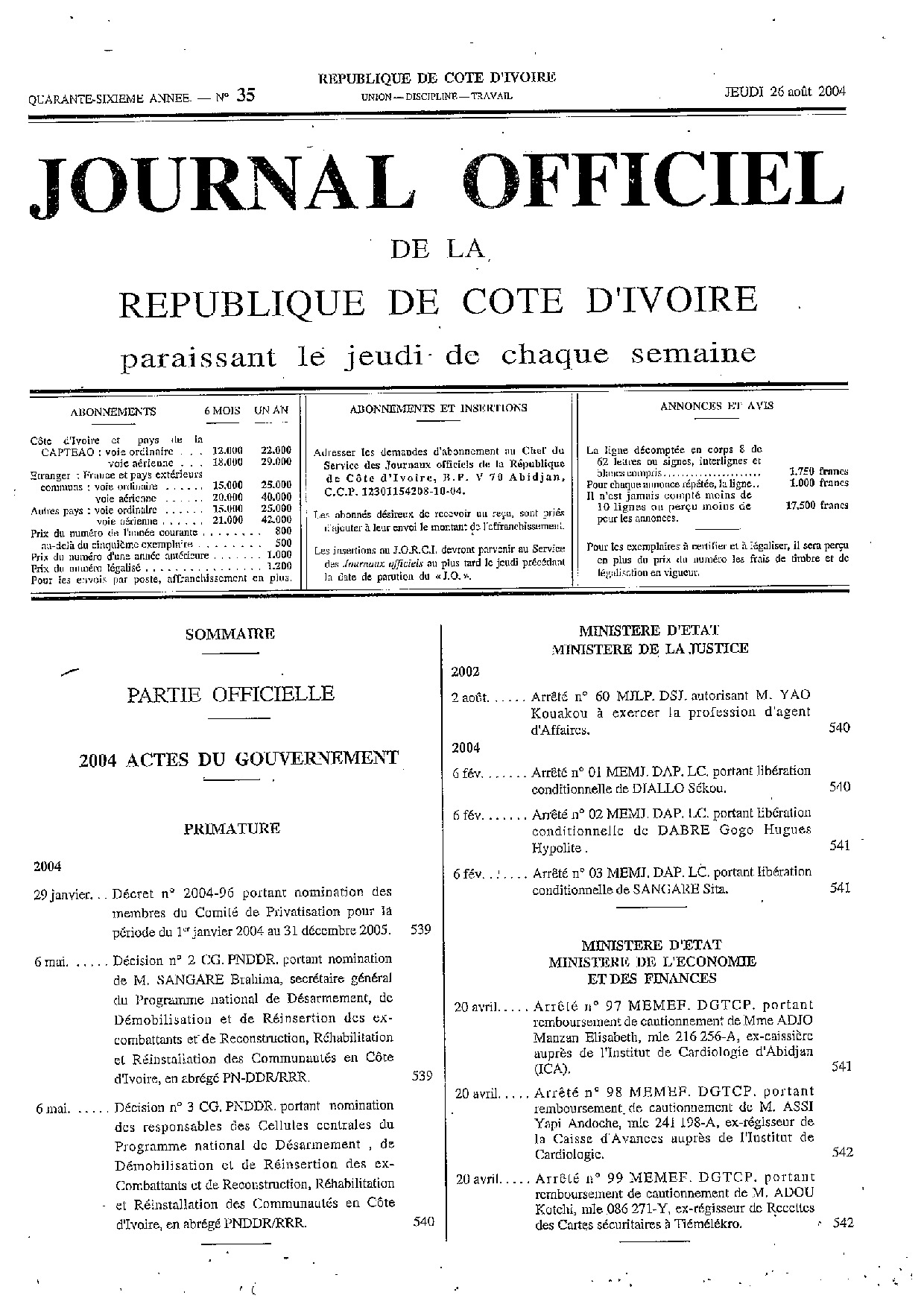 JO 2004-035
