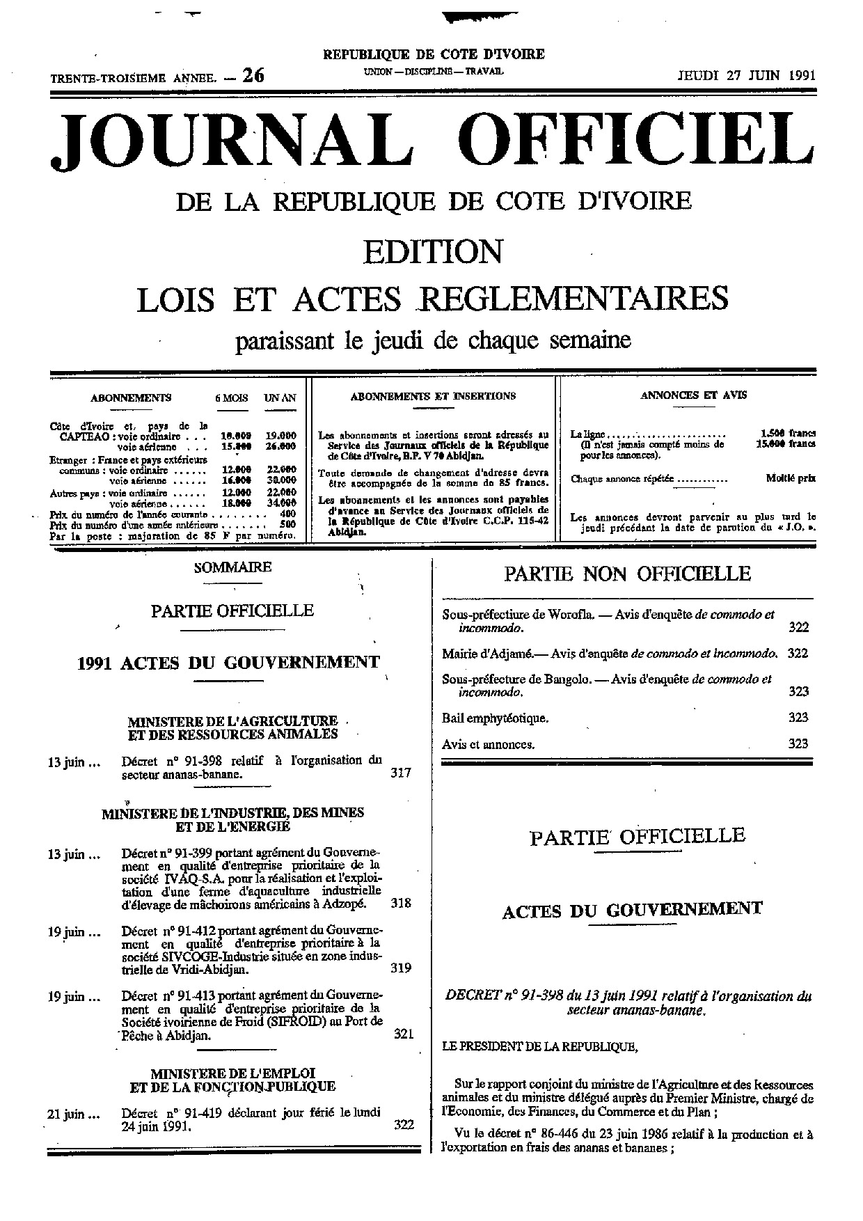 JO 1991-O26