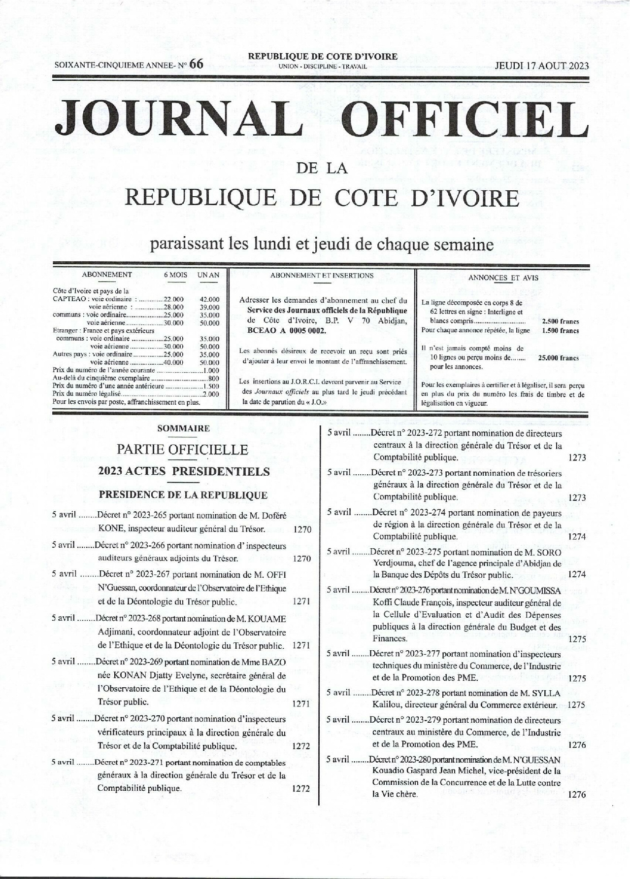 JO 2023-066