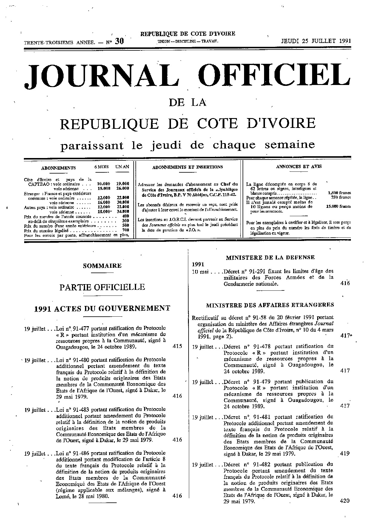 JO 1991-030