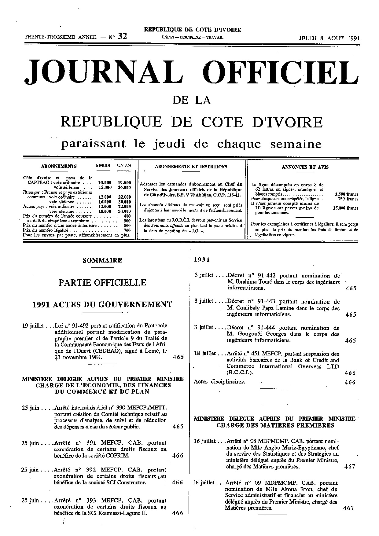 JO 1991-032