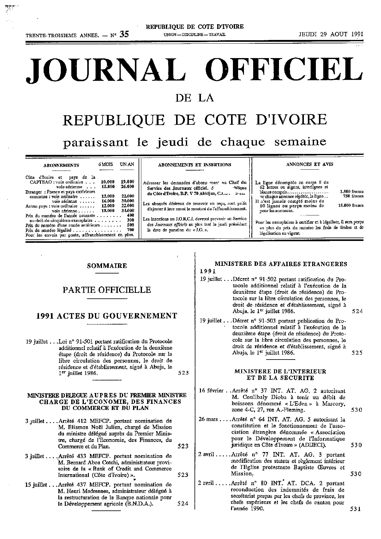 JO 1991-035