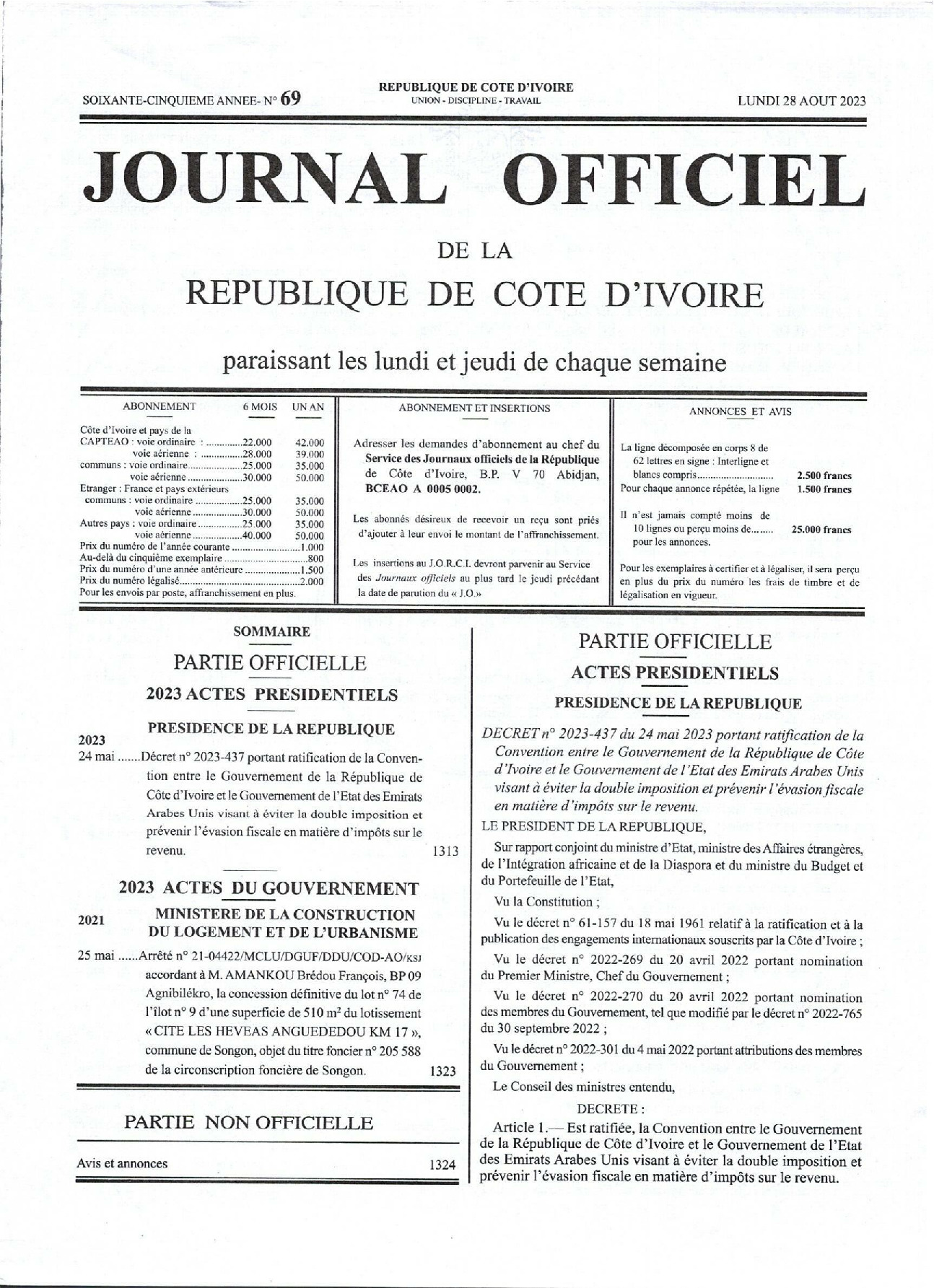 JO 2023-069