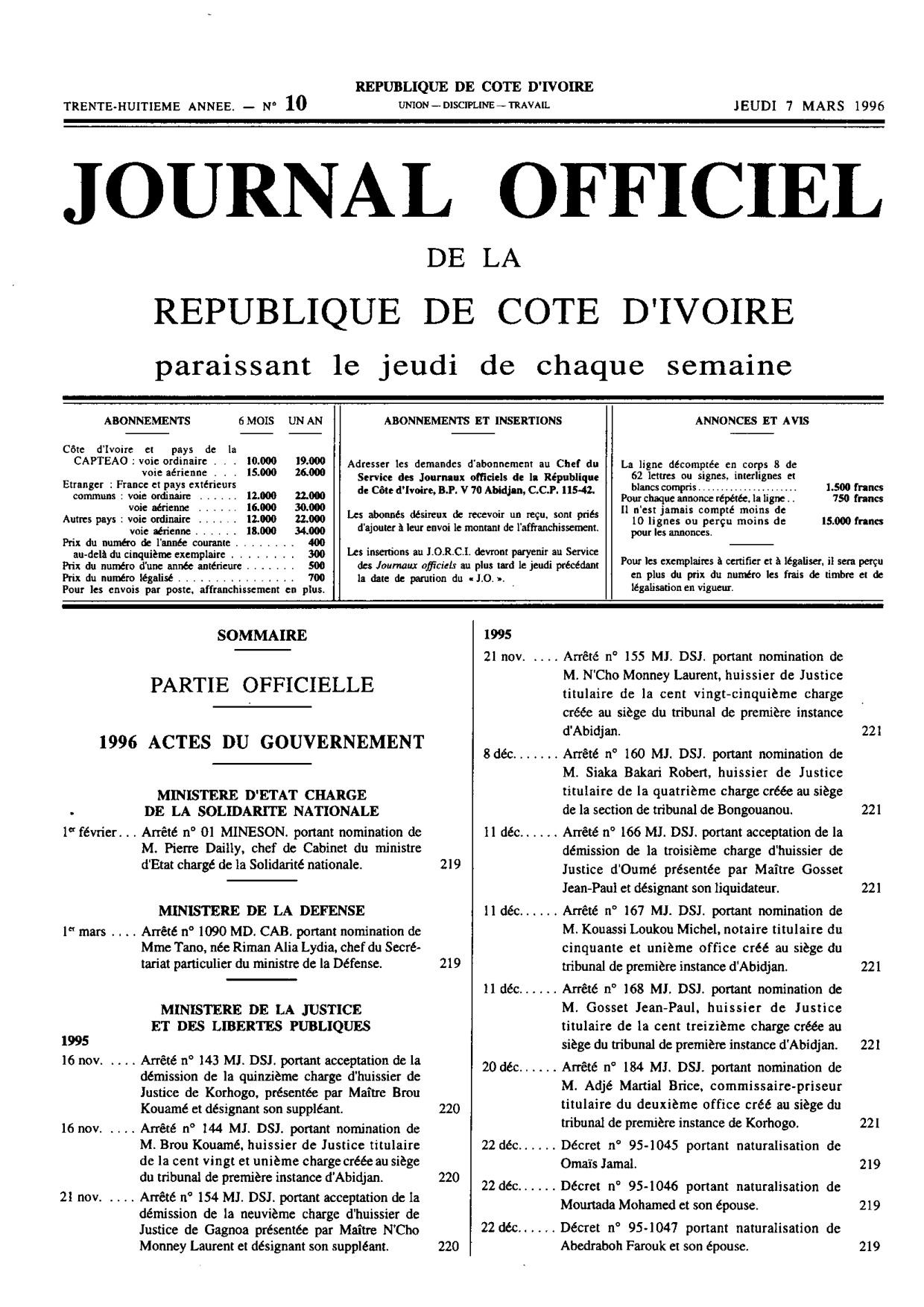JO 1996-010