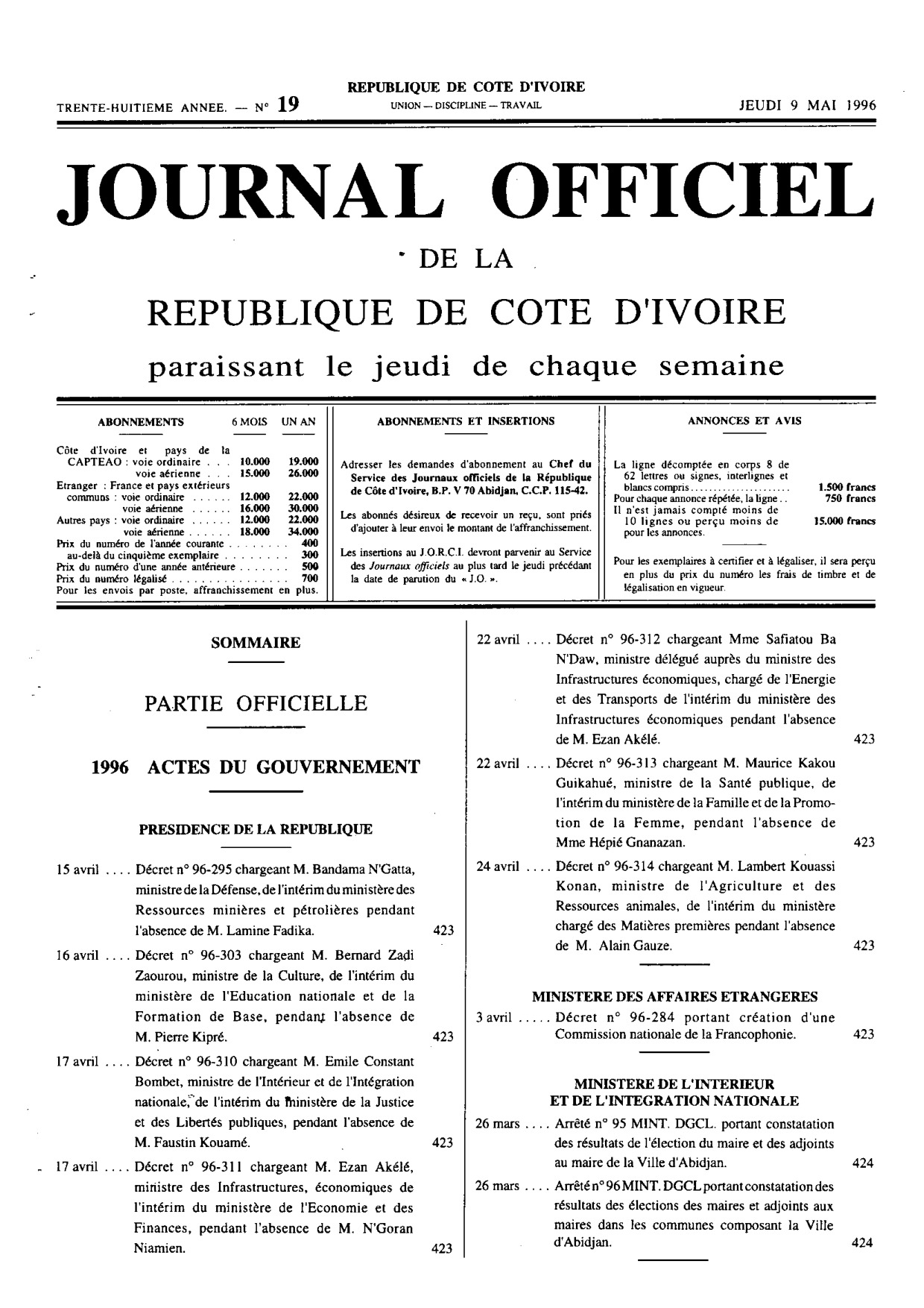 JO 1996-019