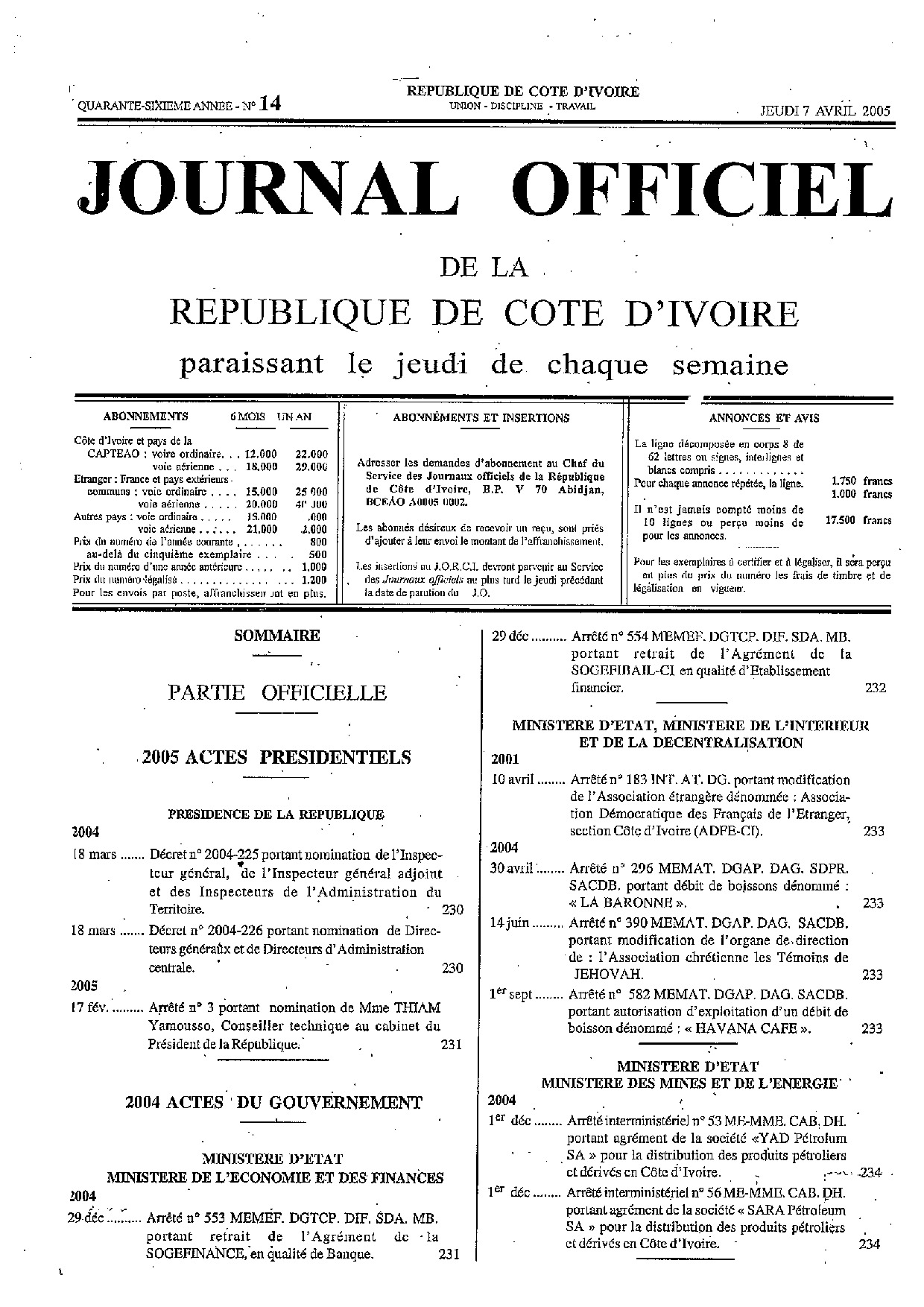 JO 2005-014