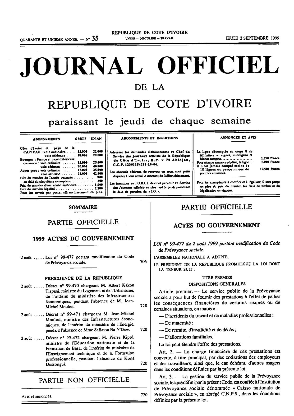 JO 1999-035