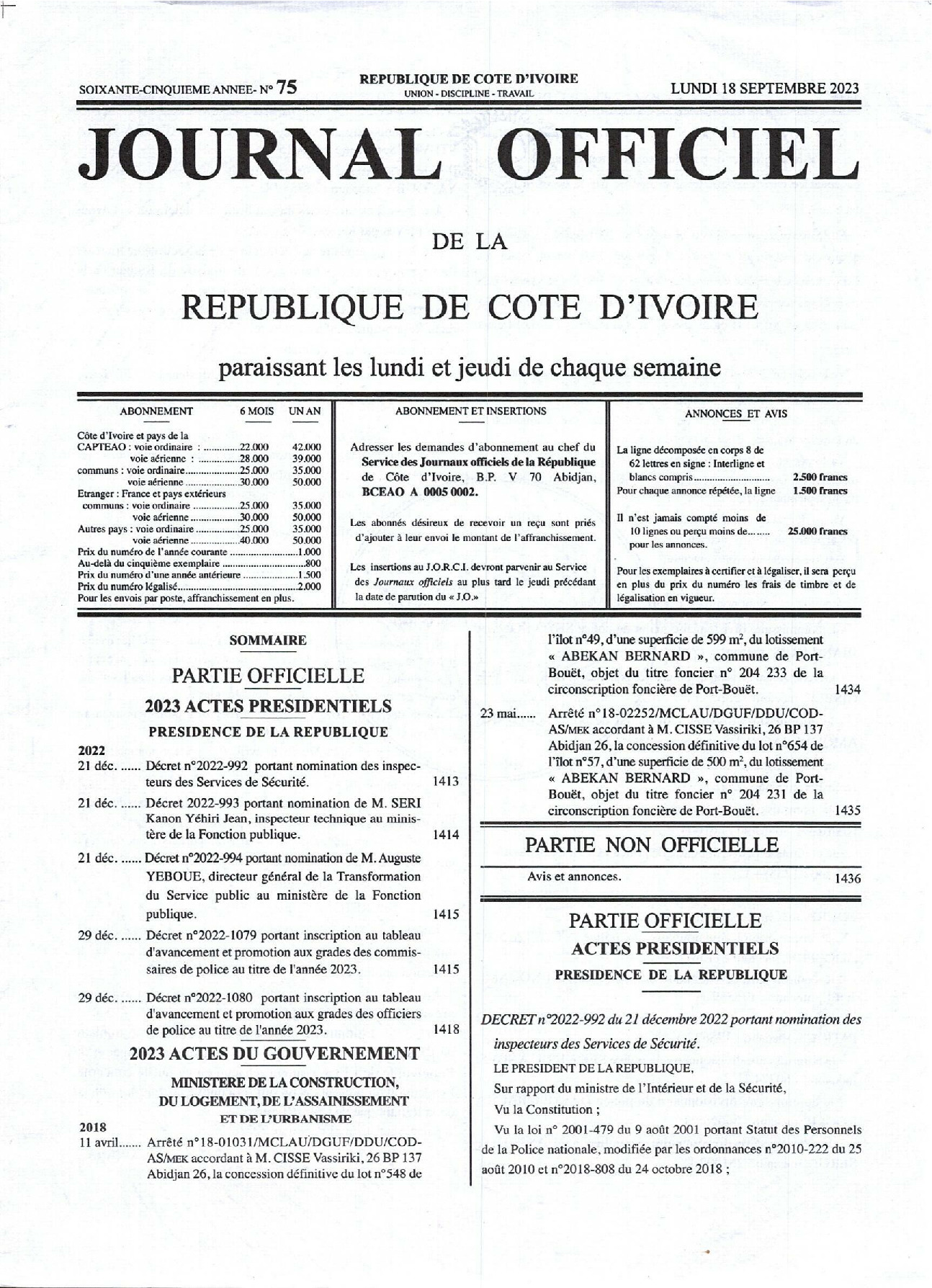 JO 2023-075