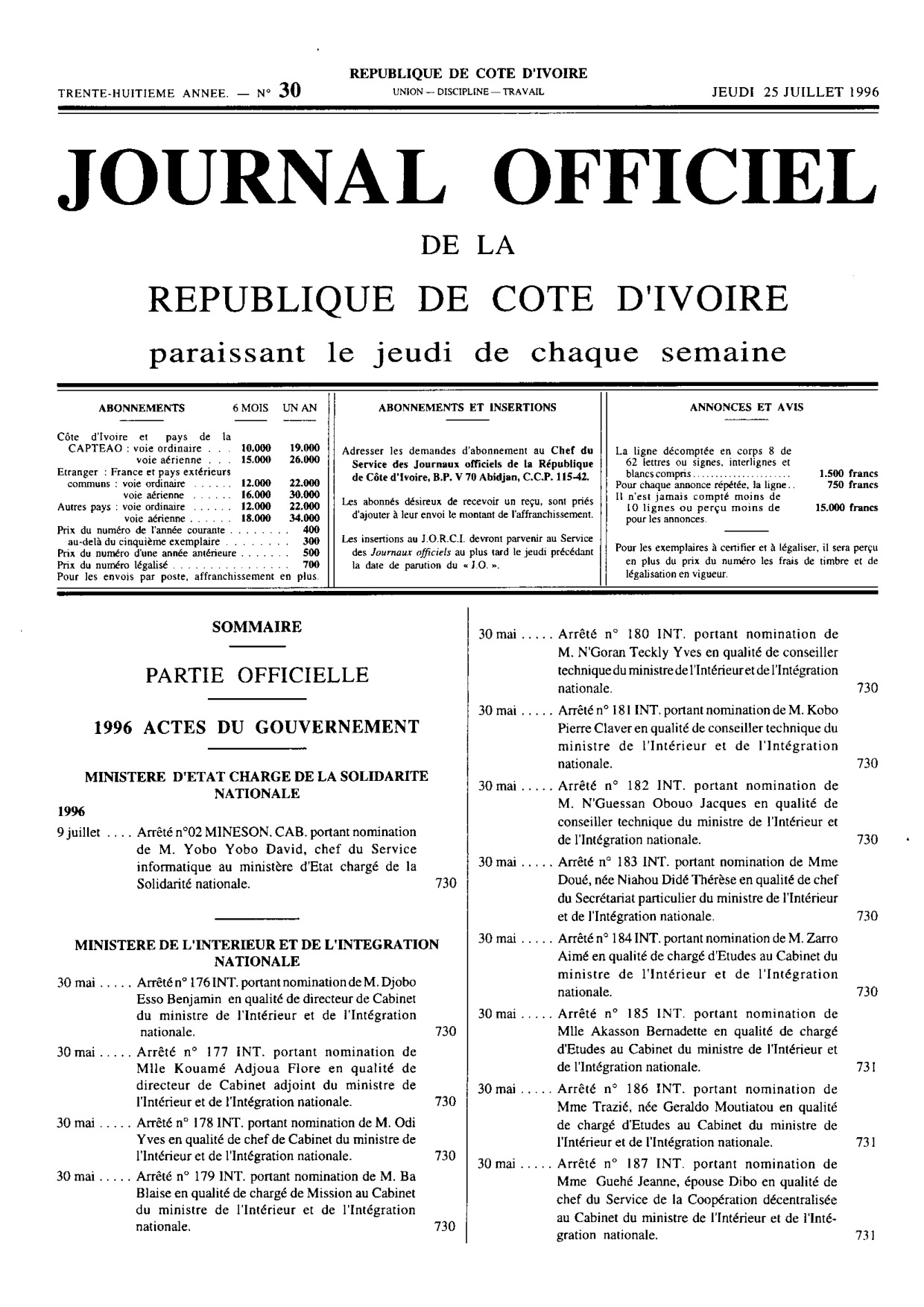 JO 1996-030