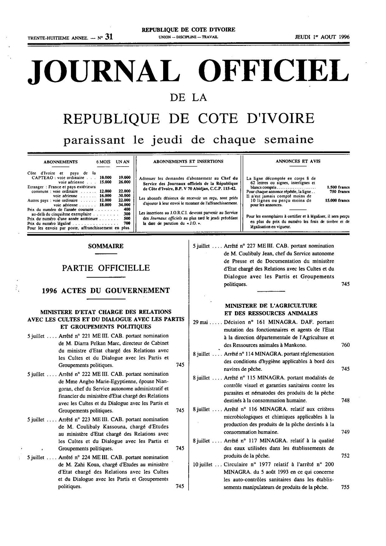 JO 1996-031