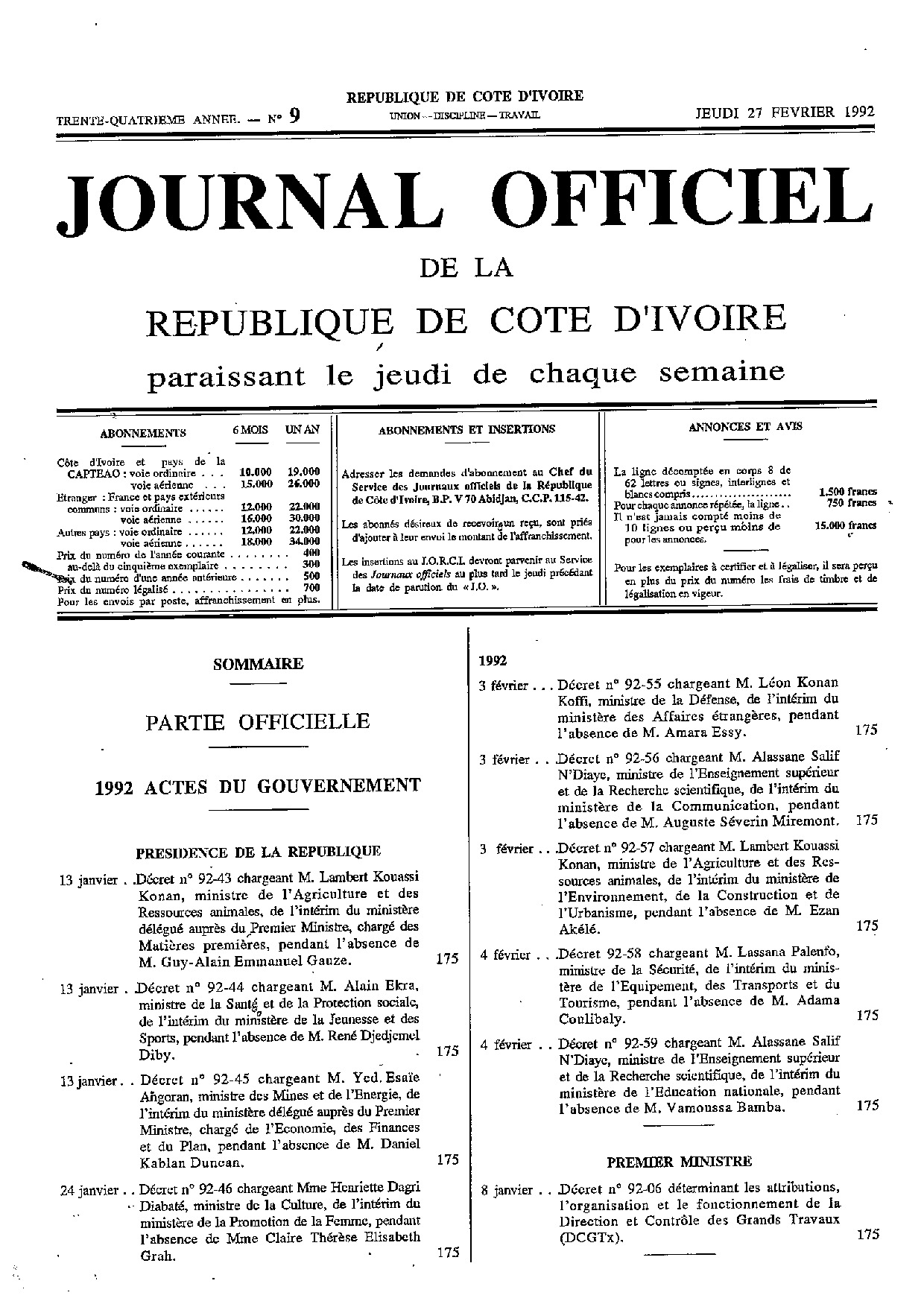 JO 1992-009