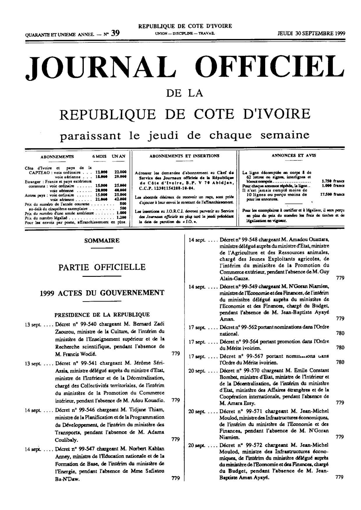 JO 1999-039