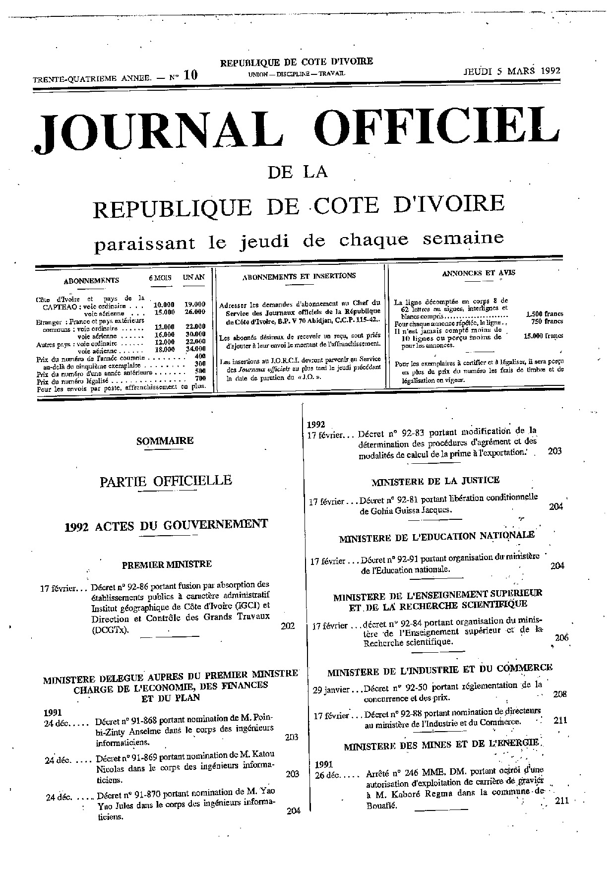 JO 1992-010