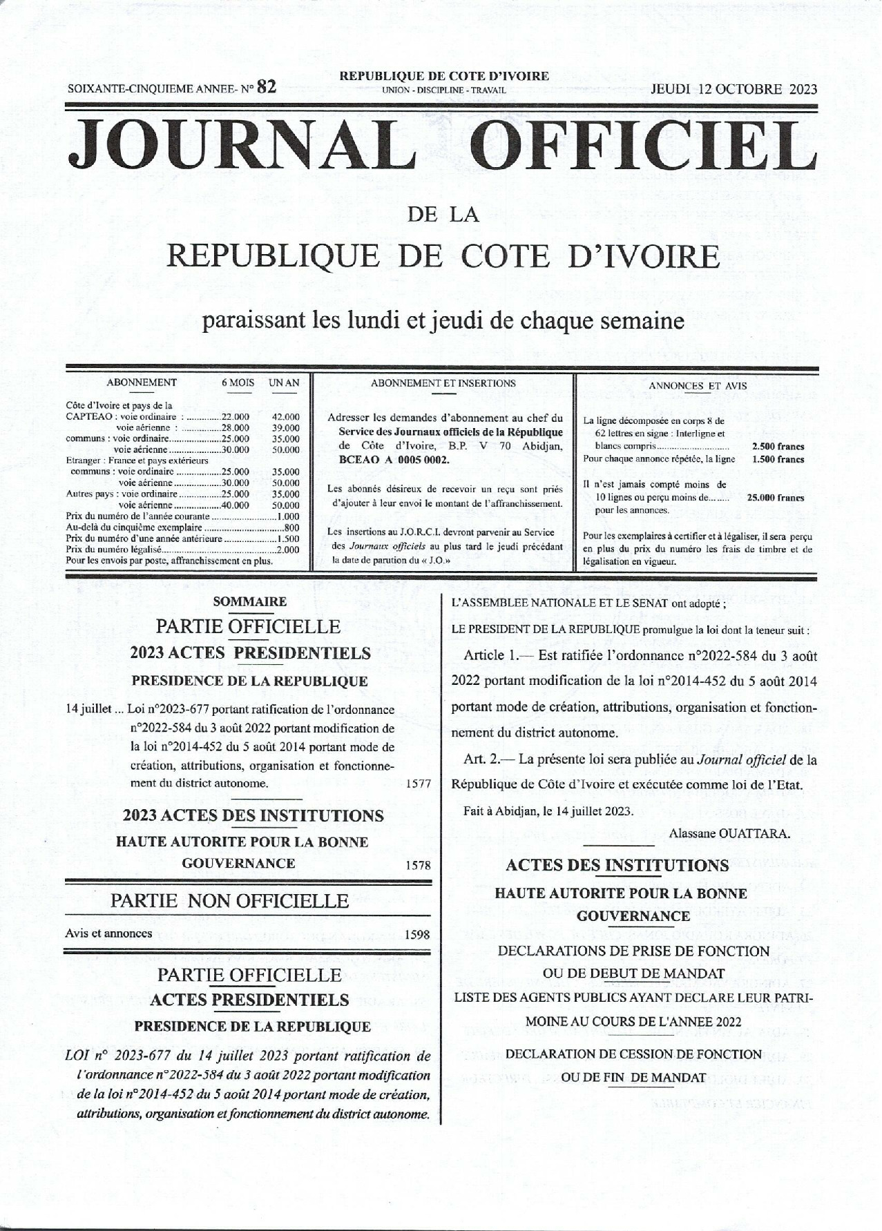 JO 2023-082